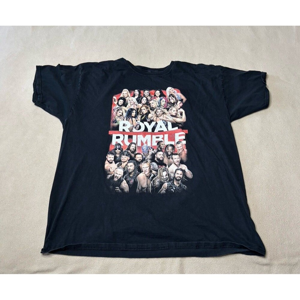 WWE Royal Rumble 2020 I Was There T-Shirt Size XL  Houston Tx